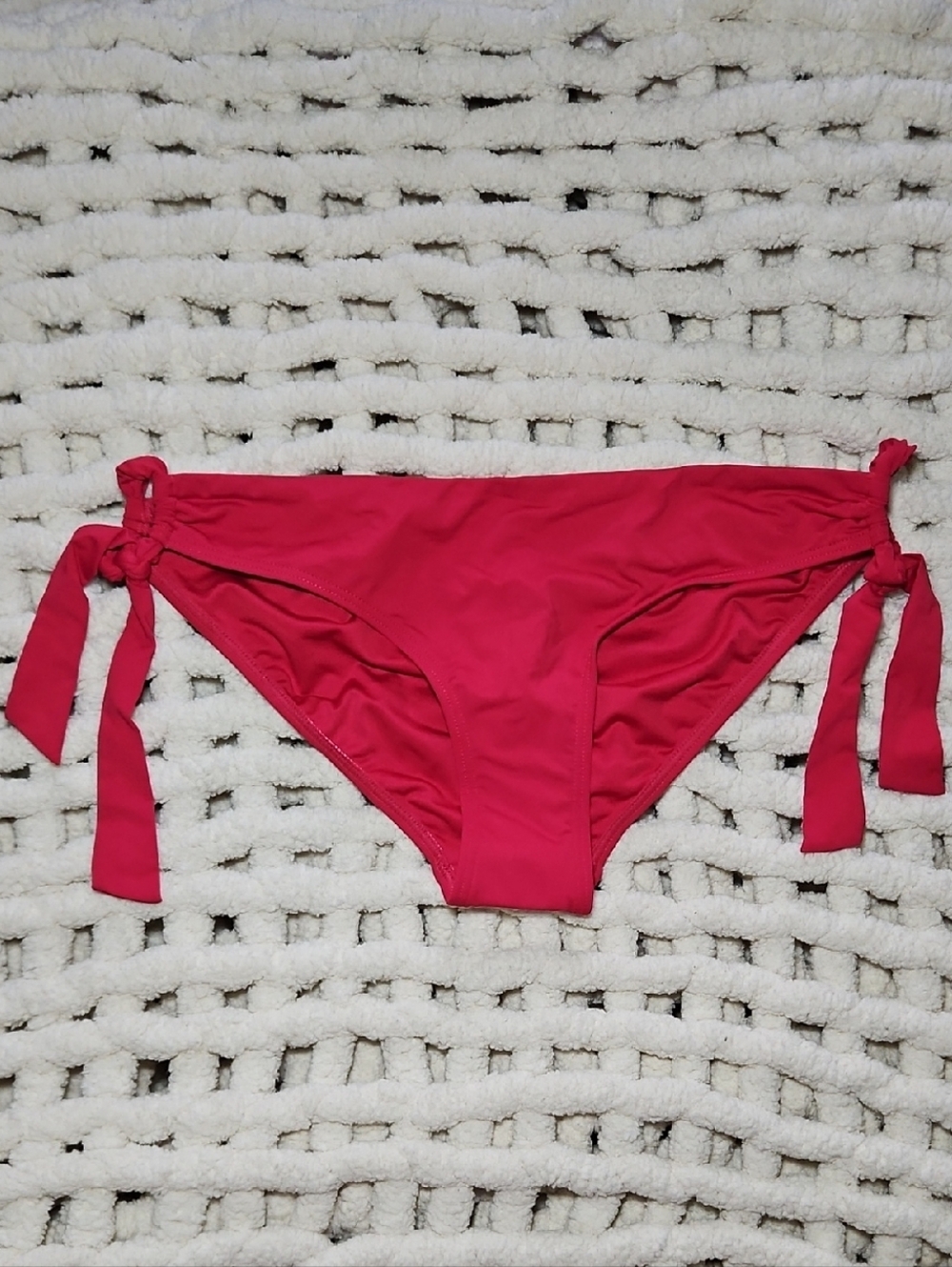 Sea Level Swim Australia Essentials Tie Side Bikini Bottoms Bright Red New